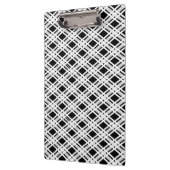 Porte-bloc Motif rayé de plaid (Gauche)