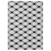 Porte-bloc Motif rayé de plaid (Dos)
