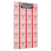 Porte-bloc Motif rayé de ruban rose mignon (Swatch)