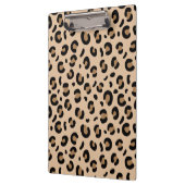 Porte-bloc Motif rayé de tigre gras – Conception d'impression (Gauche)