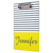 Porte-bloc Motif rayé moderne (Gauche)