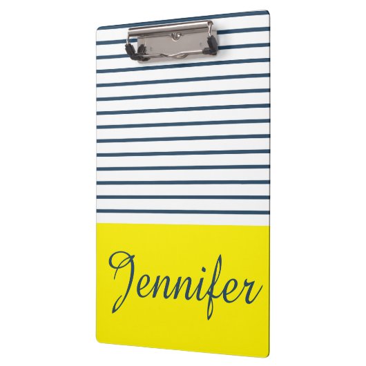 Porte-bloc Motif rayé moderne (Gauche)