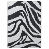 Porte-bloc Motif rayure de zèbre (Dos)