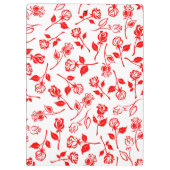 Porte-bloc Motif Red Rose (Dos)