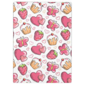 Porte-bloc motif romantique de nourriture (Dos)