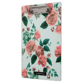 Porte-bloc Motif rose (Gauche)