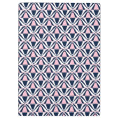 Porte-bloc Motif rose et bleu amusant (Dos)