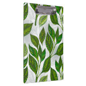 Porte-bloc Motif sans couture avec Feuilles de thé vert (Swatch)