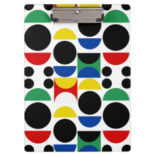 Porte-bloc Motif scandinave du Bauhaus du milieu du siècle