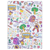 Porte-bloc Motif scolaire (Dos)