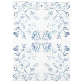 Porte-bloc Motif Soleil Et Fleurs (Dos)