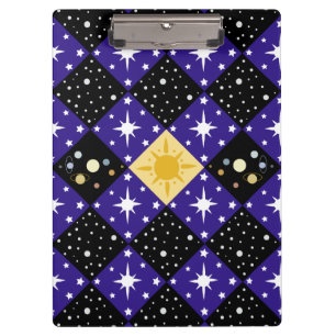 Porte-bloc Motif spatial