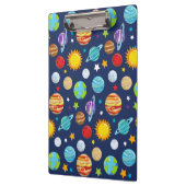 Porte-bloc Motif spatial, Planètes, Étoiles, Cosmos, Galaxie (Gauche)