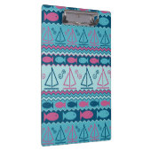 Porte-bloc Motif superbe de poissons et de voilier (Swatch)