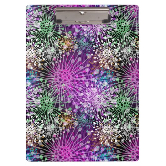 Porte-bloc Motif tacheté vif (Devant)