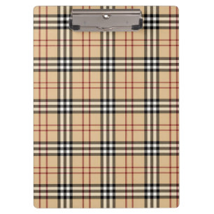 Porte-bloc Motif Tartan Écossais