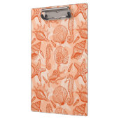 Porte-bloc Motif tiré par la main de mer (Gauche)