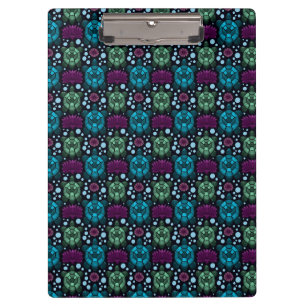 Porte-bloc Motif Tortue de Mer & Fleur de Lotus 
