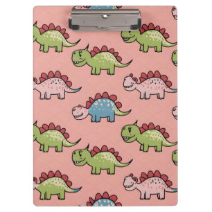 Porte-bloc Motif transparent de dinosaure mignon