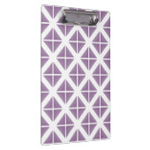 Porte-bloc Motif triangle tendance violet (Swatch)