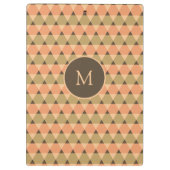 Porte-bloc Motif triangles (Dos)