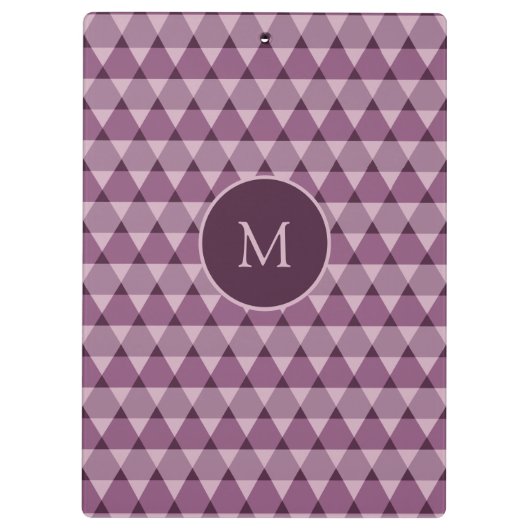 Porte-bloc Motif triangles (Dos)