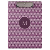 Porte-bloc Motif triangles (Devant)