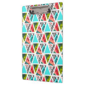 Porte-bloc Motif tropical abstrait coloré (Gauche)