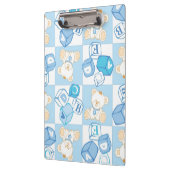 Porte-bloc Motif vérifié d'ours de nounours (Gauche)