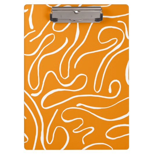Porte-bloc Motif Vibre Abstraite (Devant)