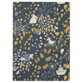 Porte-bloc Motif vintage abstrait (Dos)