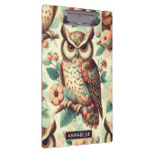 Porte-bloc Motif vintage Cute Owl (Swatch)