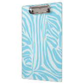 Porte-bloc Motif Zèbre Bleu (Gauche)
