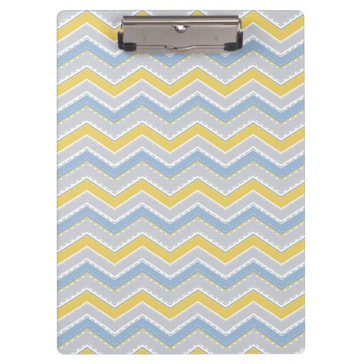 Porte-bloc Motif Zigzag (Devant)