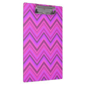 Porte-bloc Motif zigzag à rayures roses (Swatch)