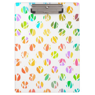 Porte-bloc Motifs de cercles colorés mignons