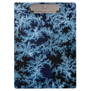 Porte-bloc Motifs de givre en gros plan, Californie