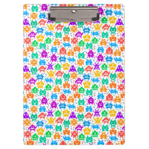 Porte-bloc Motifs de monstres pixelisés colorés mignons