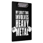 Porte-bloc Motivation de "haltérophilie" - métal lourd (Swatch)