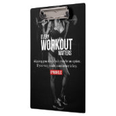 Porte-bloc Motivation des femmes - Chaque entraînement compte (Gauche)