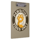 Porte-bloc Motivational Cat Pawsitive vibes only School (Swatch)