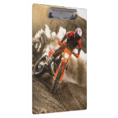 Porte-bloc Motocycliste de Motocross (Swatch)