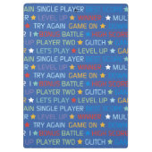 Porte-bloc Mots du jeu vidéo (Dos)