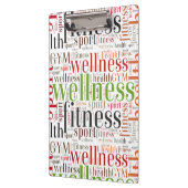 Porte-bloc Mots fitness (Gauche)