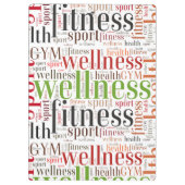Porte-bloc Mots fitness (Dos)