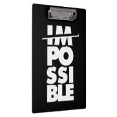Porte-bloc Mots possibles Impossible, motivation (Swatch)