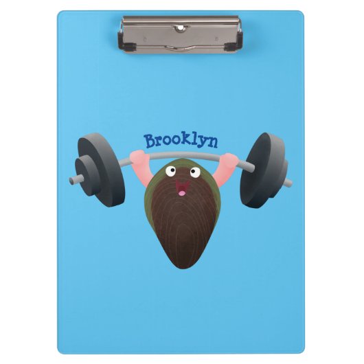 Porte-bloc Moule amusante travaillant sur l'illustration de d (Devant)