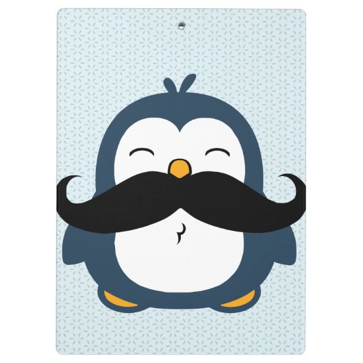 Porte-bloc Moustache Penguin (Dos)