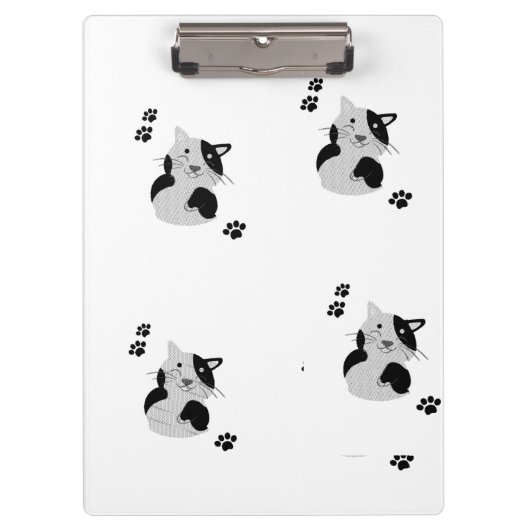 Porte-bloc Mug Chaton Mignon (Devant)