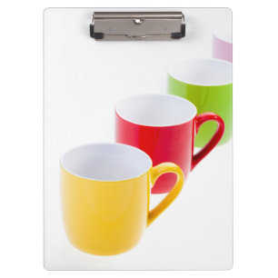 Porte-bloc Mugs de café colorés
